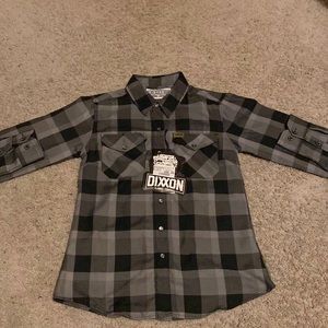 Men’s medium dixxon flannel gray